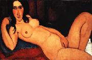 Amedeo Modigliani Reclining Nude with Loose Hair oil painting picture wholesale